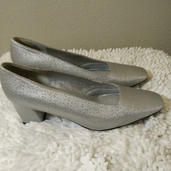 PM Collection by 9.2.5. Shoes Sparkling Silver Pm
